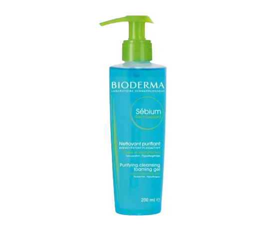 ژل شستشوی صورت SEBIUM بایودرما BIODERMA