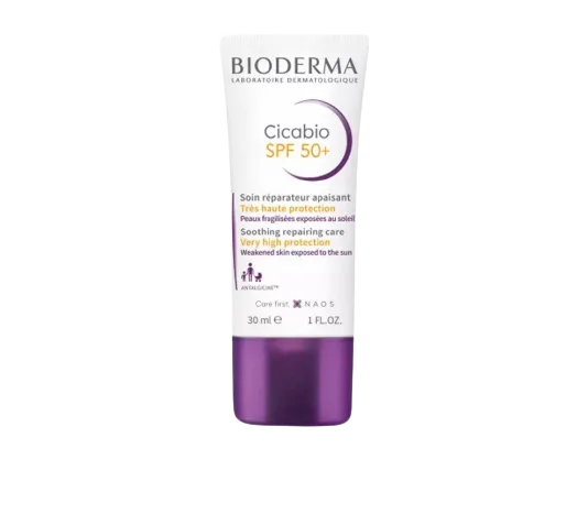 کرم ترمیم کننده Cicabio SPF50 بایودرما Bioderma