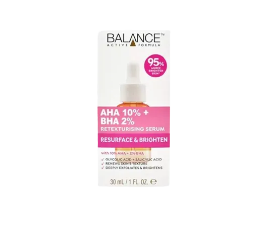 سرم لایه بردار و بازسازی کننده پوست AHA 10% + BHA 2% بالانس BALANCE
