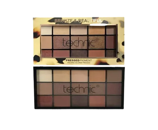پالت سایه BRONZE & BEAUTIFUL تکنیک TECHNIC